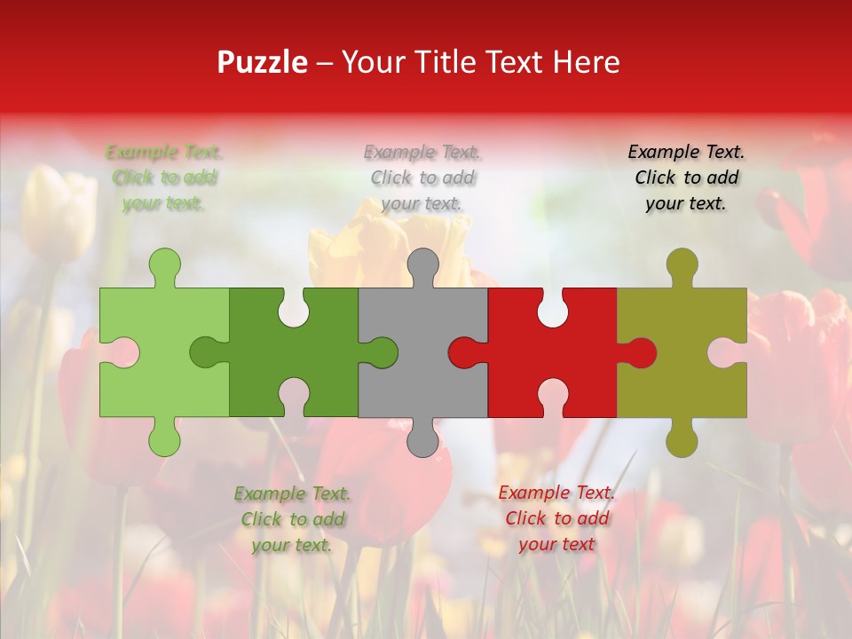 Tulip Yellow May PowerPoint Template