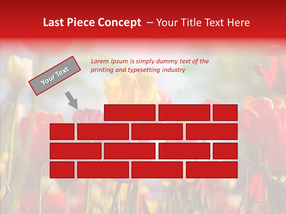 Tulip Yellow May PowerPoint Template