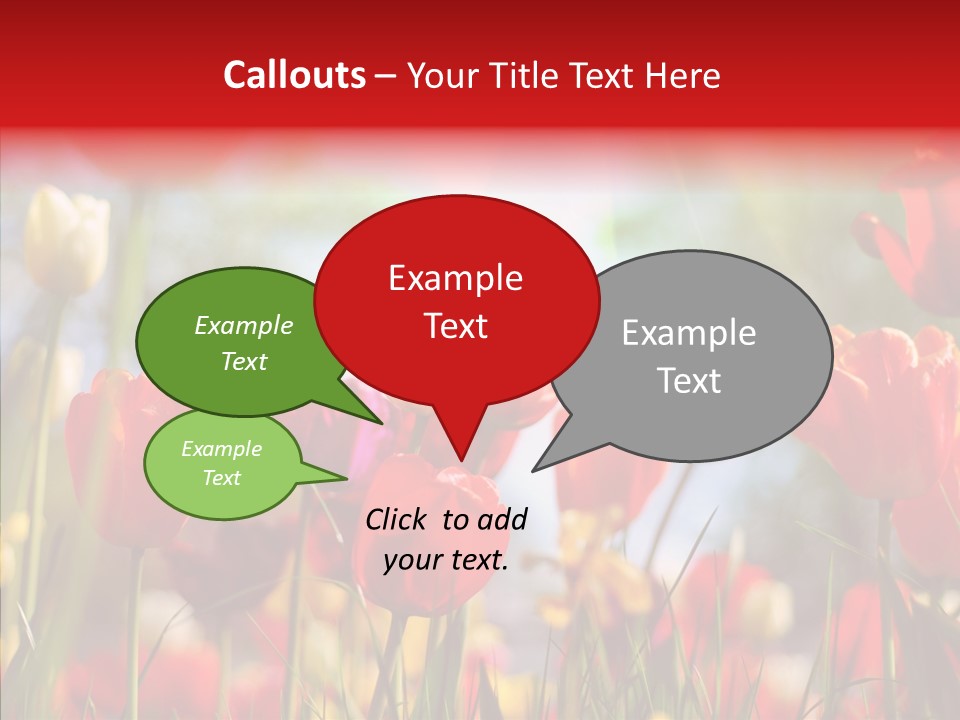 Tulip Yellow May PowerPoint Template