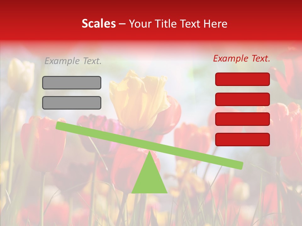 Tulip Yellow May PowerPoint Template