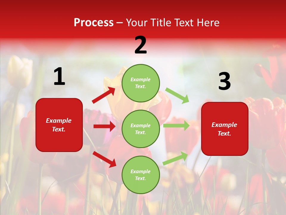 Tulip Yellow May PowerPoint Template