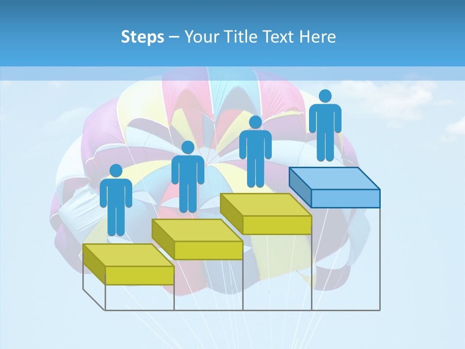 Skydiving Recreational Parasailing PowerPoint Template