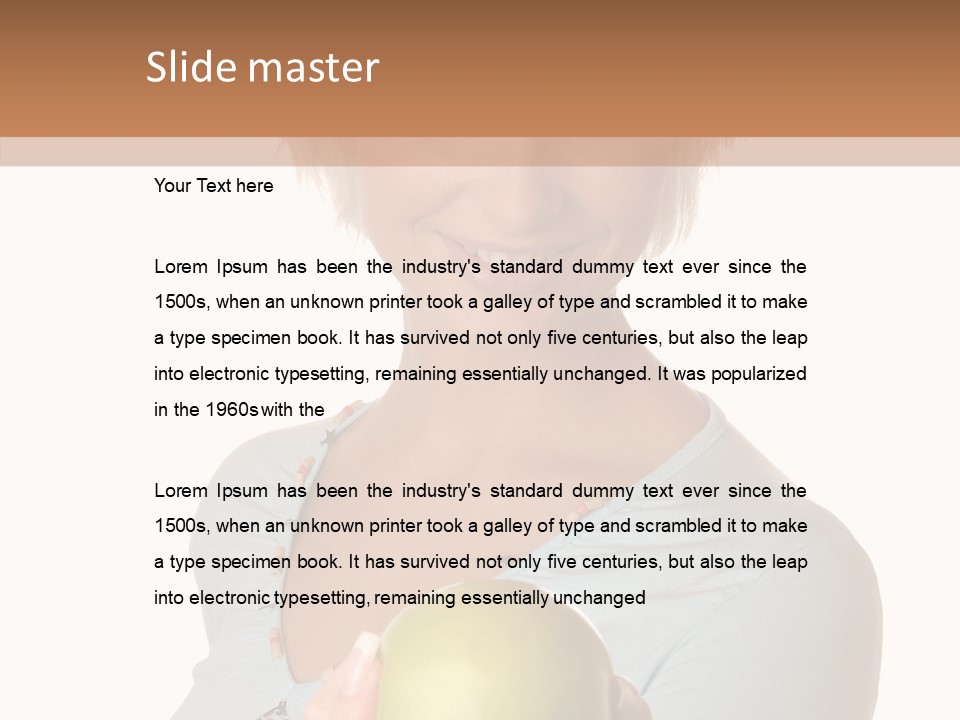 Delicious Female Health PowerPoint Template