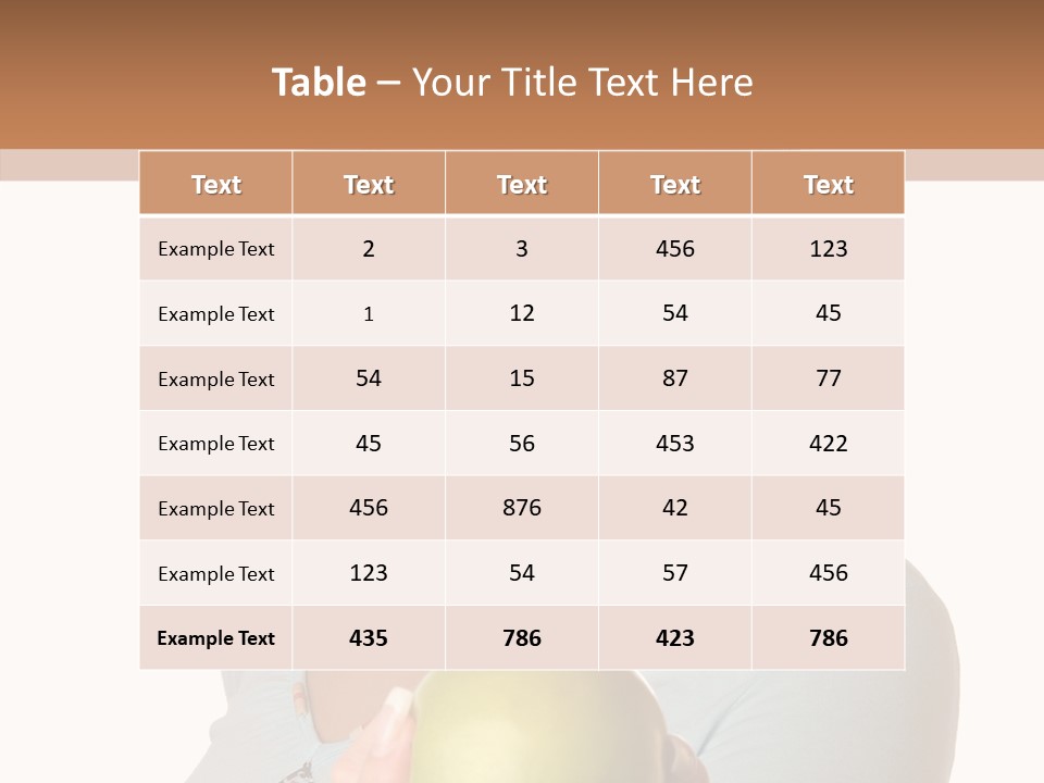 Delicious Female Health PowerPoint Template