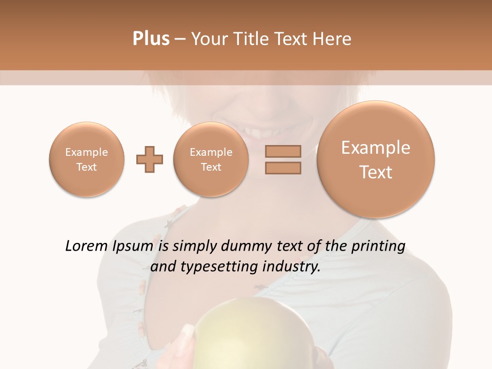 Delicious Female Health PowerPoint Template