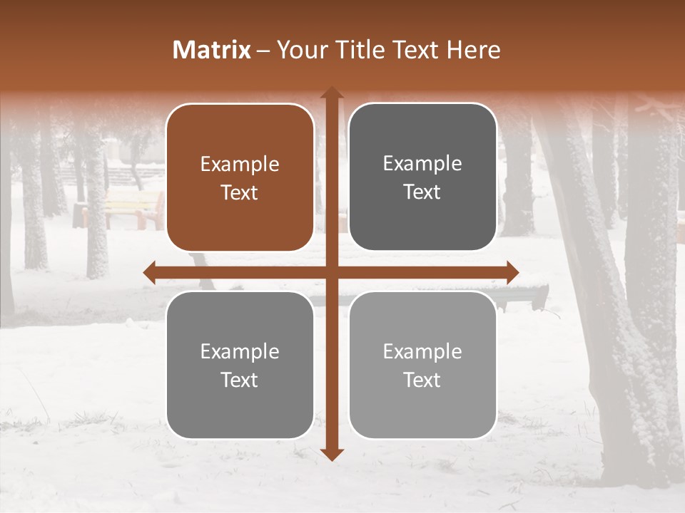 Silence Landscape Light PowerPoint Template