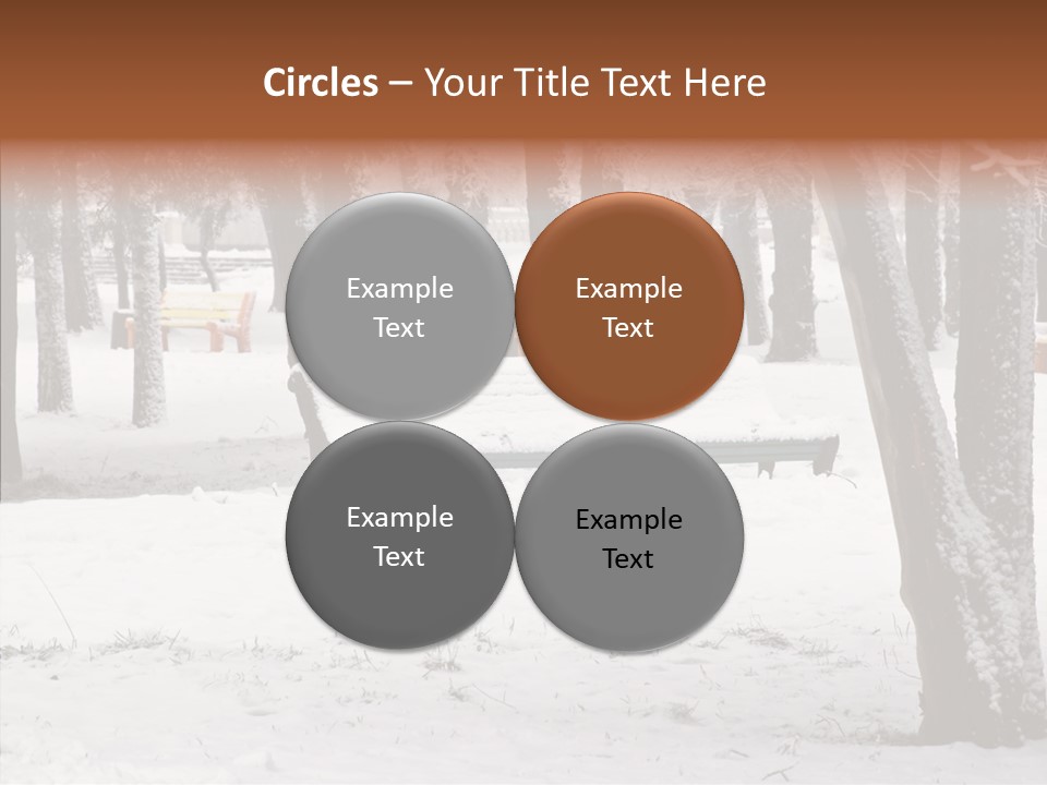 Silence Landscape Light PowerPoint Template