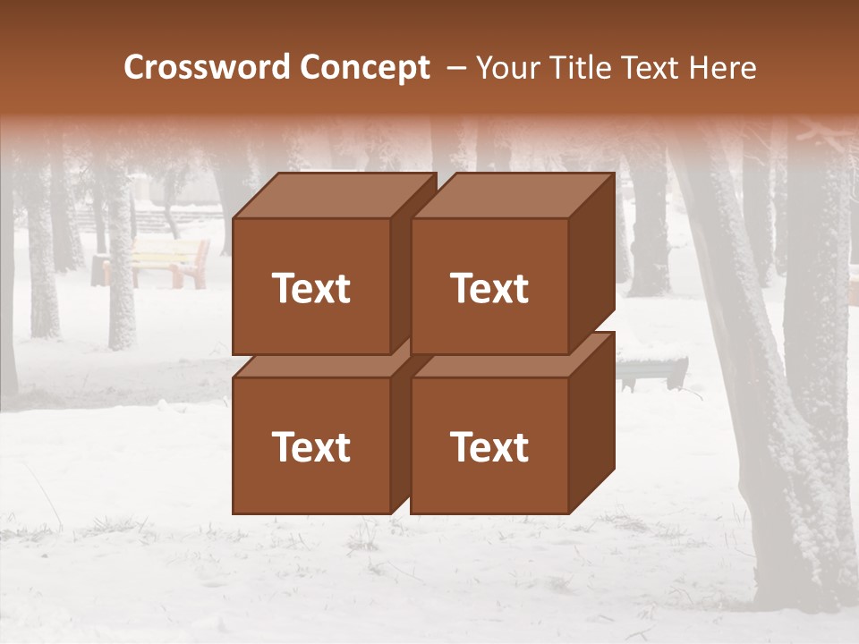 Silence Landscape Light PowerPoint Template