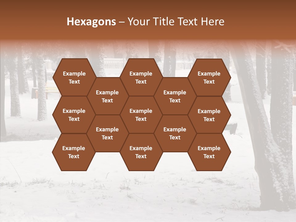 Silence Landscape Light PowerPoint Template