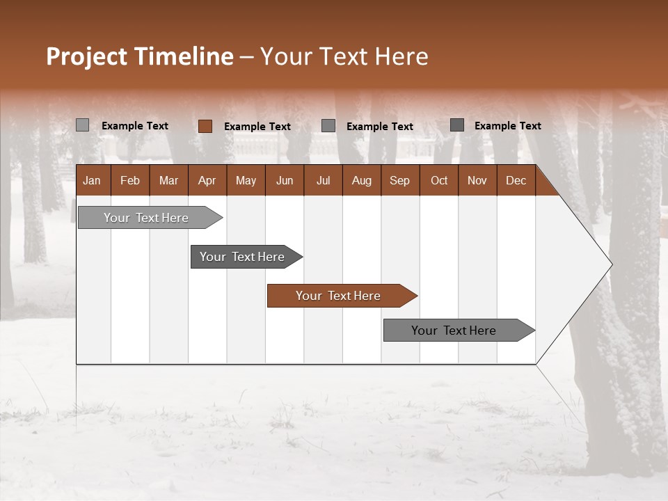 Silence Landscape Light PowerPoint Template