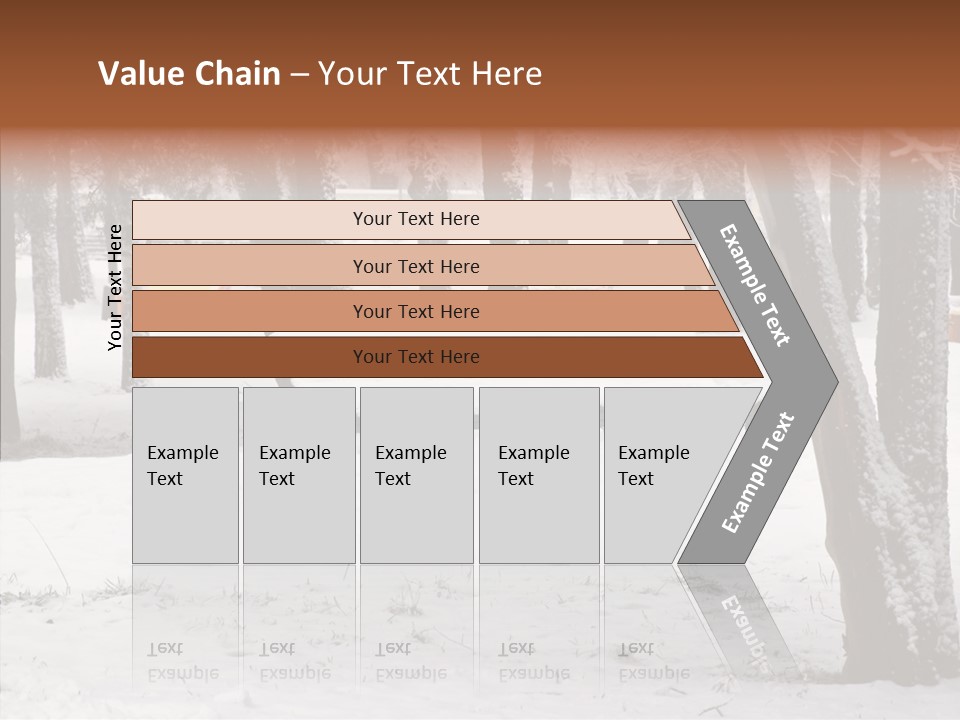 Silence Landscape Light PowerPoint Template