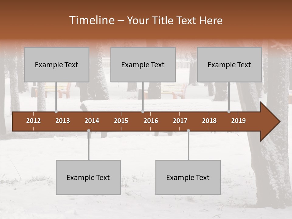 Silence Landscape Light PowerPoint Template