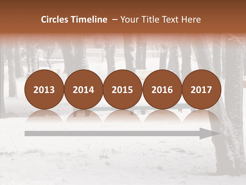 Silence Landscape Light PowerPoint Template