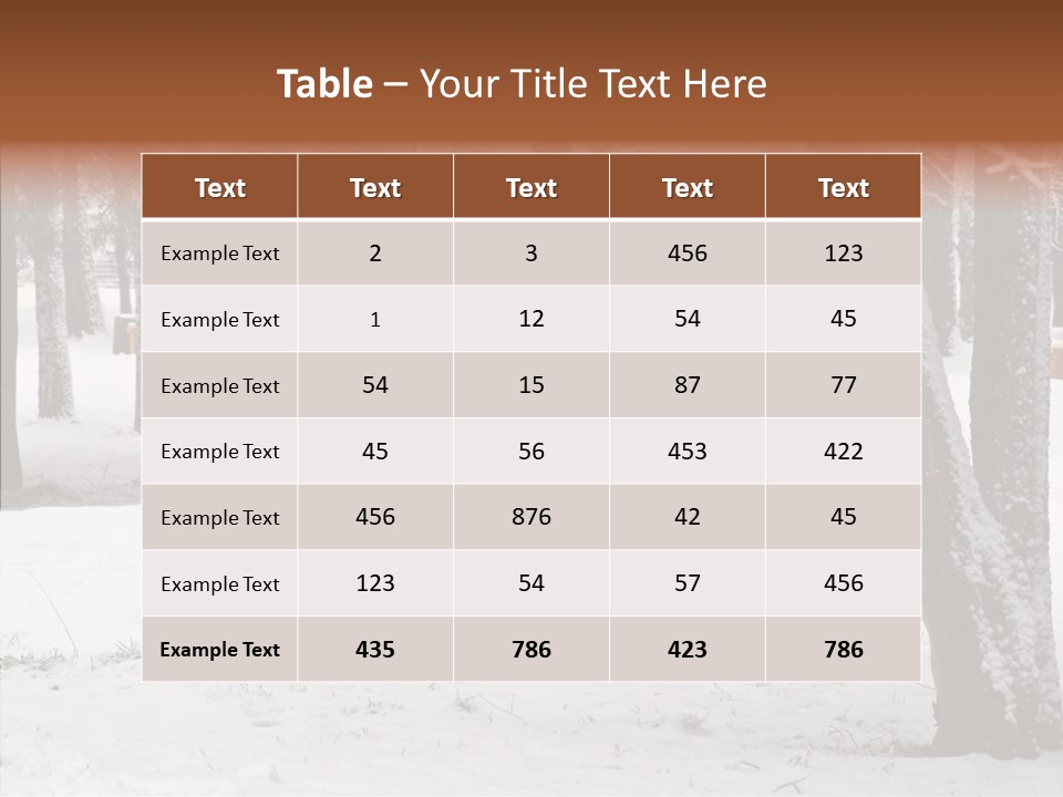 Silence Landscape Light PowerPoint Template
