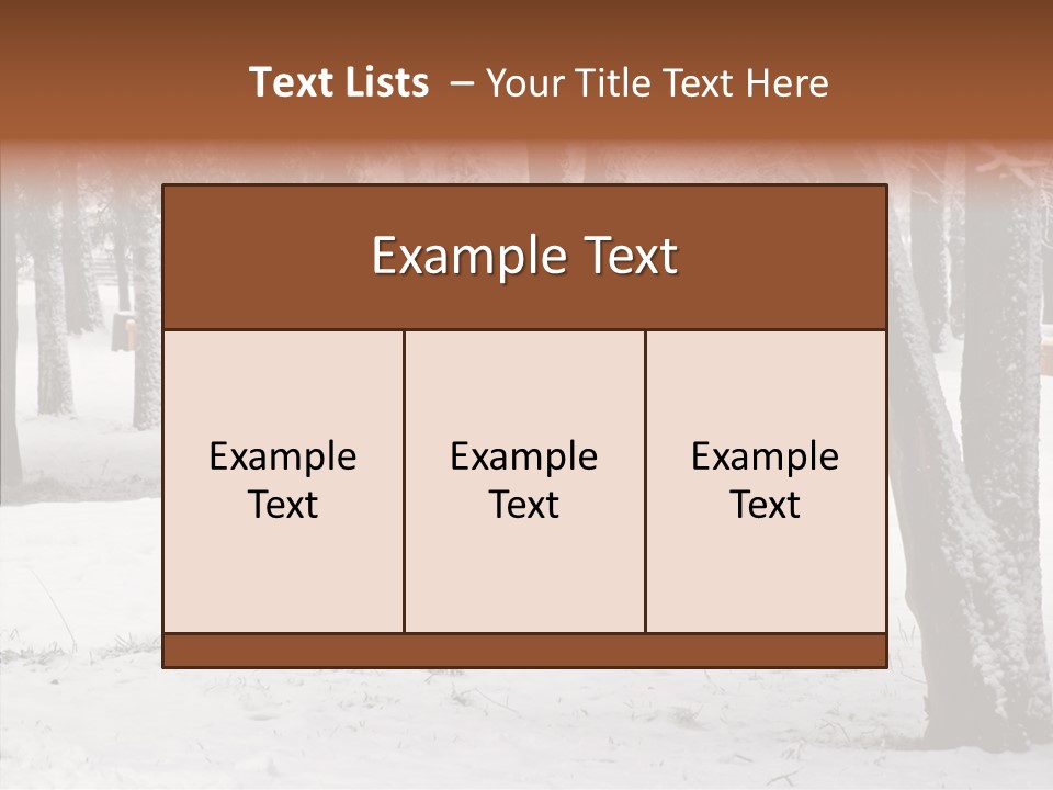 Silence Landscape Light PowerPoint Template