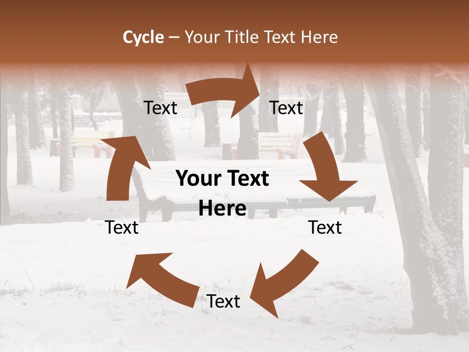Silence Landscape Light PowerPoint Template