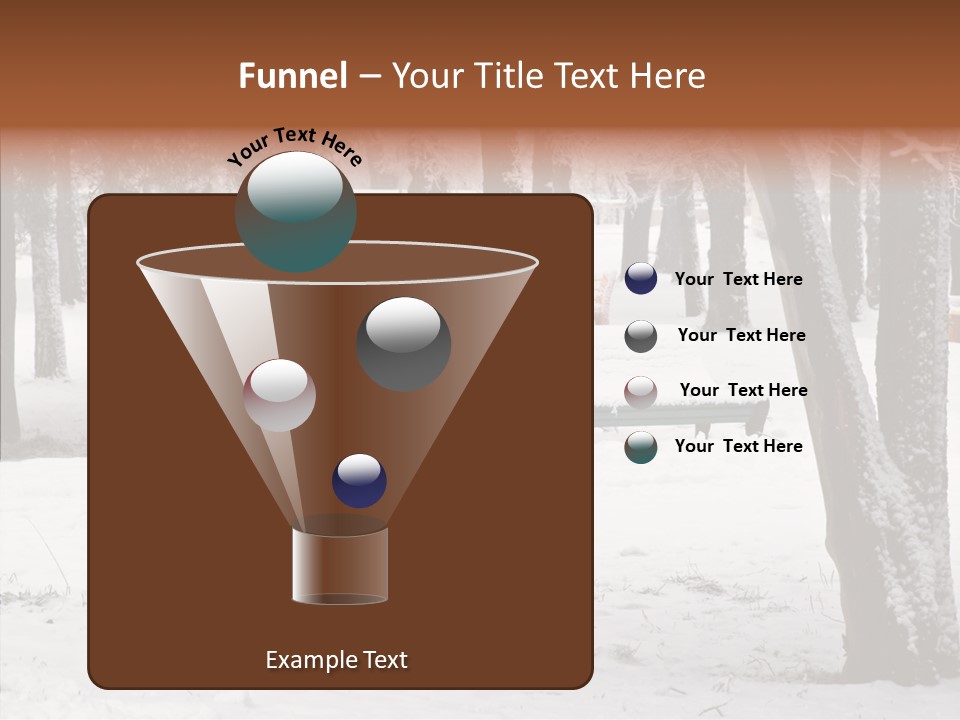 Silence Landscape Light PowerPoint Template