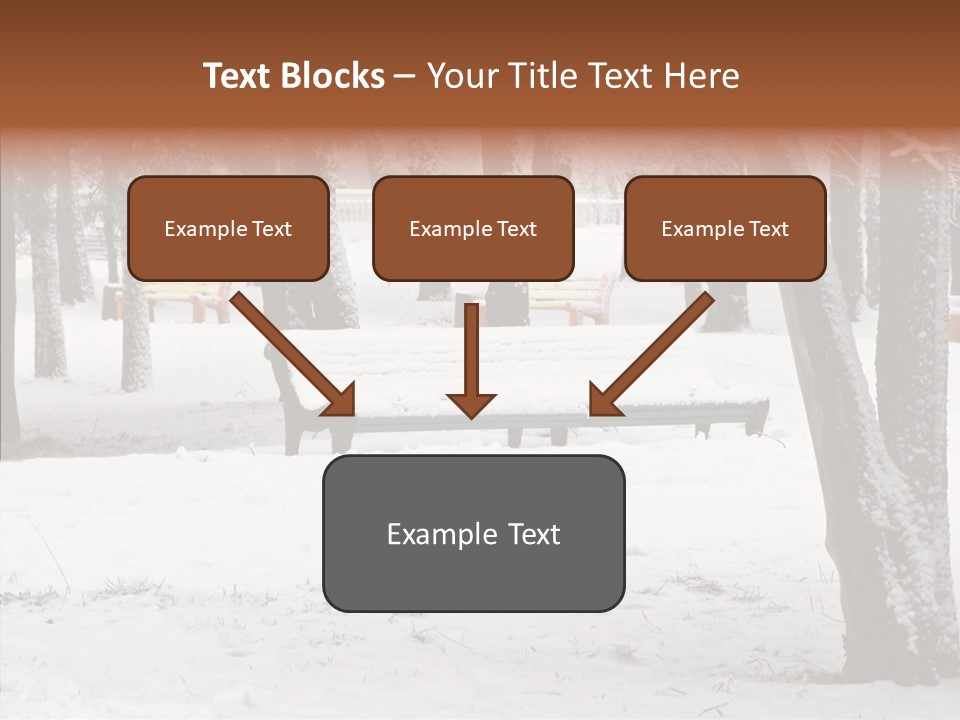 Silence Landscape Light PowerPoint Template