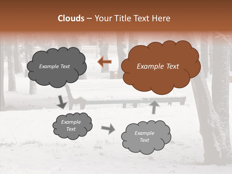 Silence Landscape Light PowerPoint Template