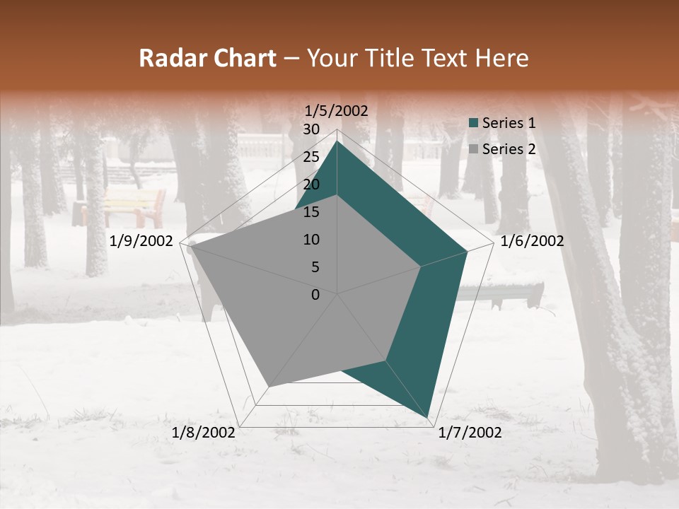Silence Landscape Light PowerPoint Template