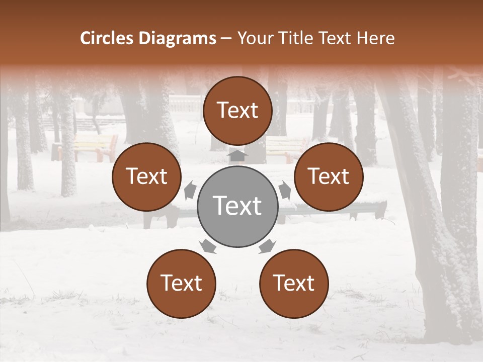 Silence Landscape Light PowerPoint Template
