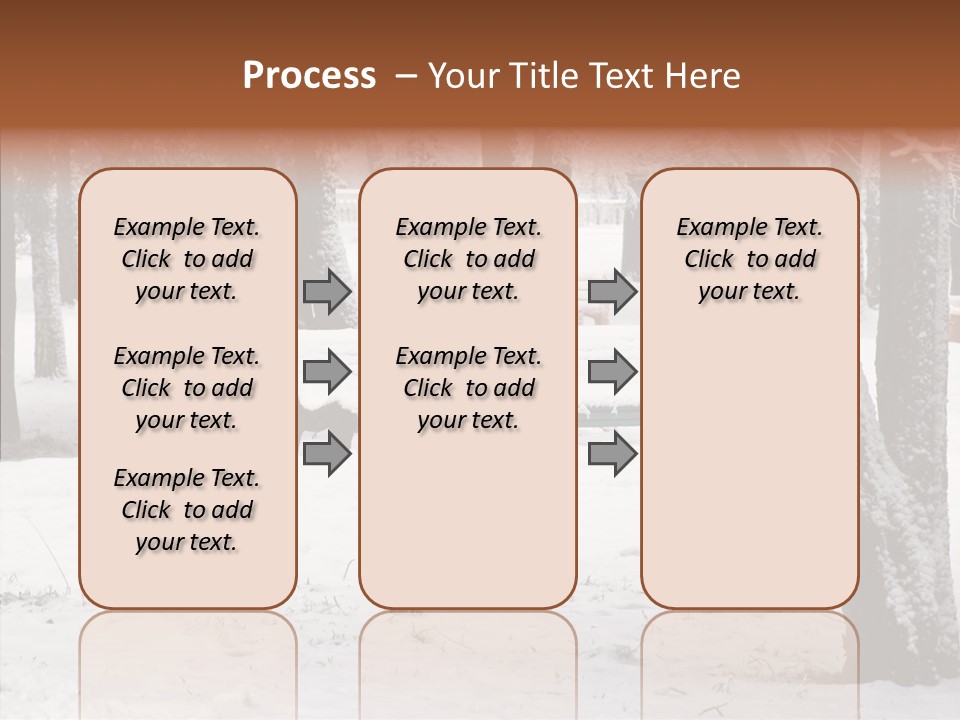 Silence Landscape Light PowerPoint Template