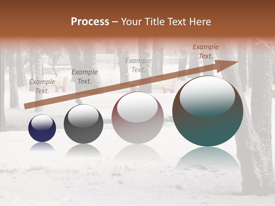 Silence Landscape Light PowerPoint Template