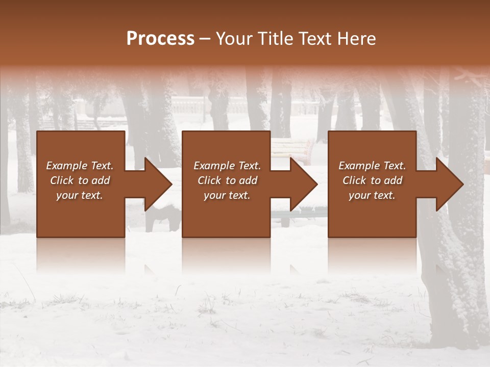 Silence Landscape Light PowerPoint Template