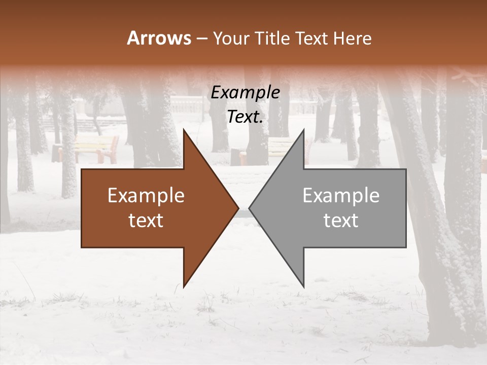 Silence Landscape Light PowerPoint Template