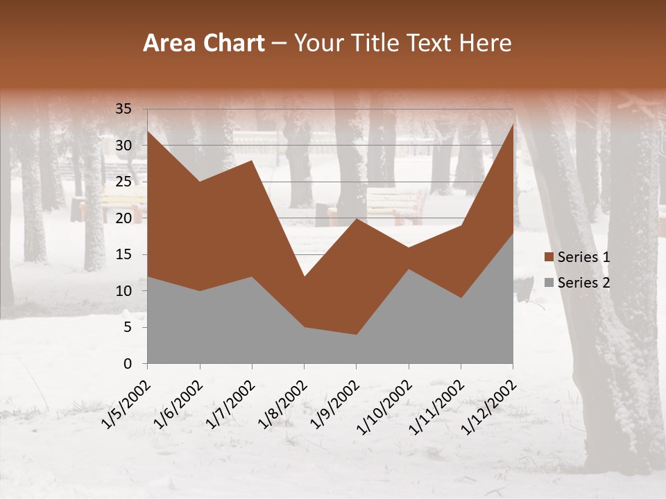 Silence Landscape Light PowerPoint Template