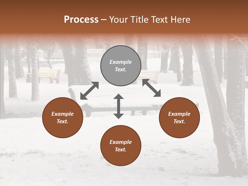 Silence Landscape Light PowerPoint Template
