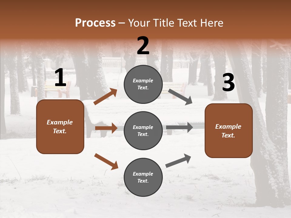 Silence Landscape Light PowerPoint Template