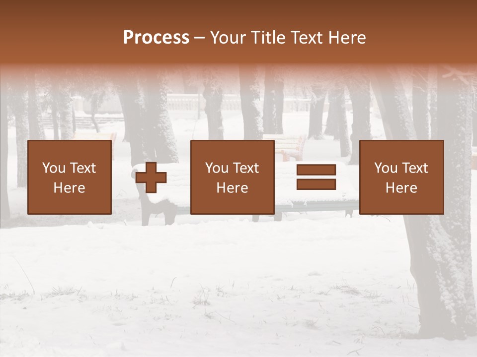 Silence Landscape Light PowerPoint Template