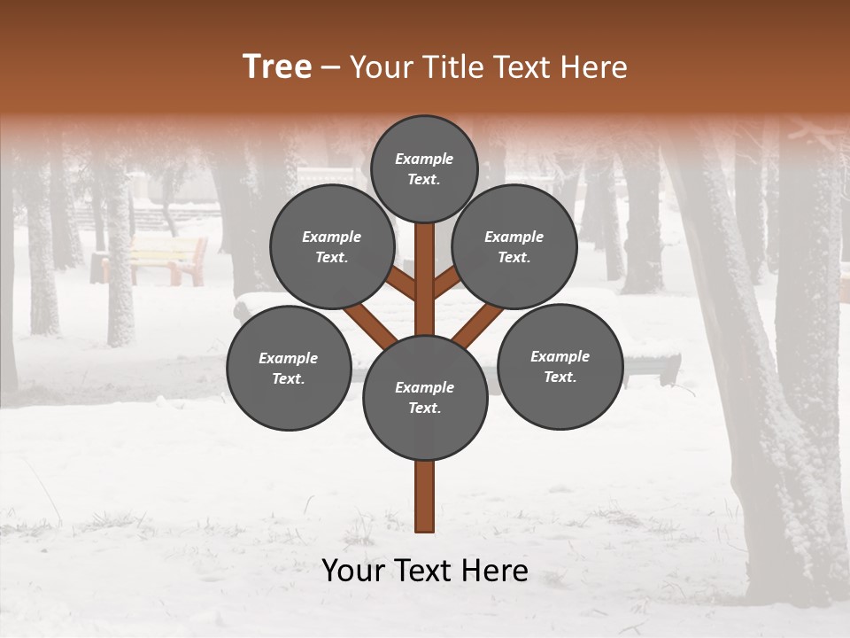 Silence Landscape Light PowerPoint Template