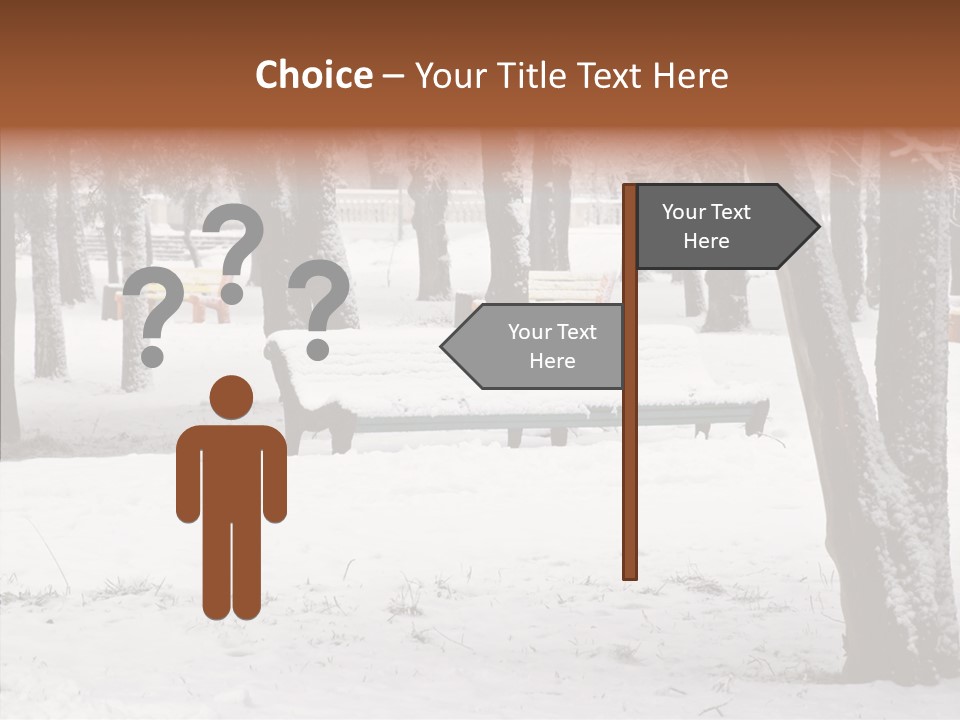 Silence Landscape Light PowerPoint Template
