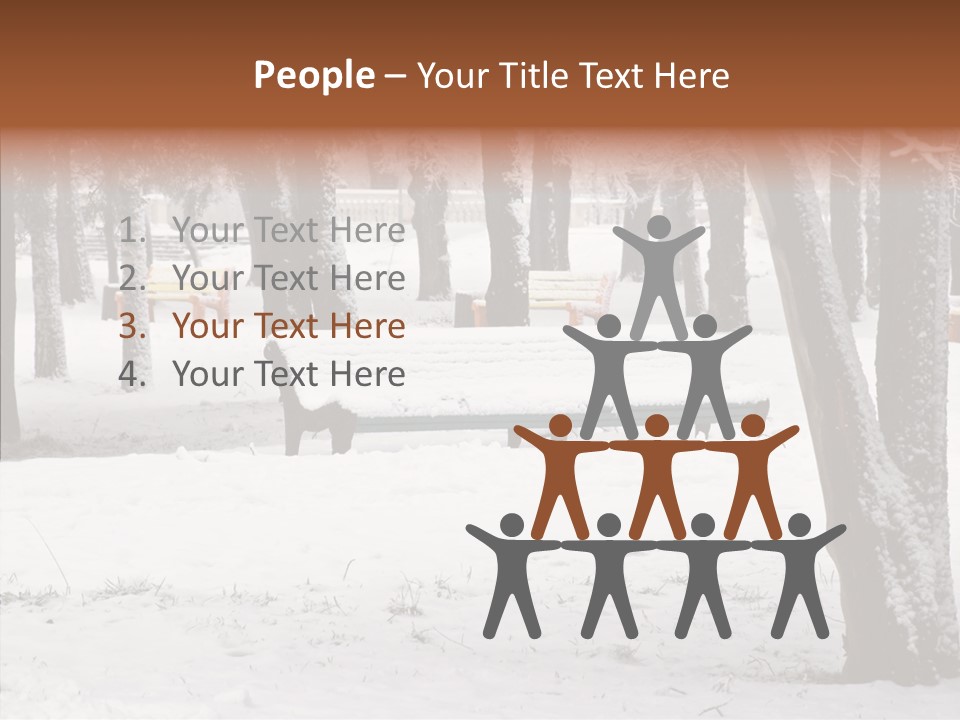 Silence Landscape Light PowerPoint Template