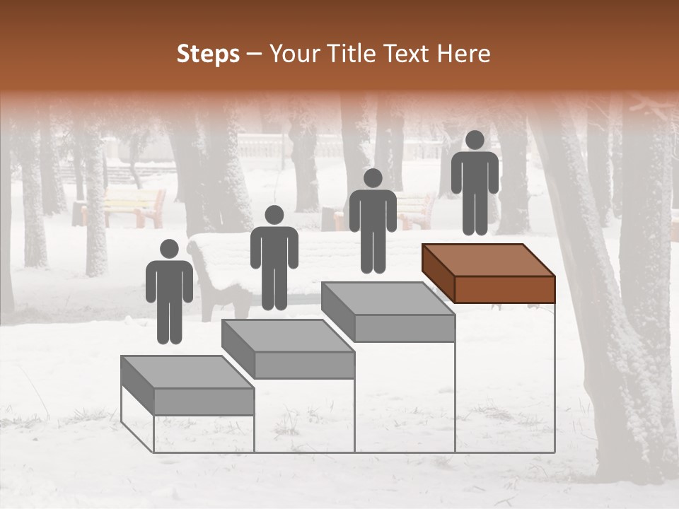 Silence Landscape Light PowerPoint Template