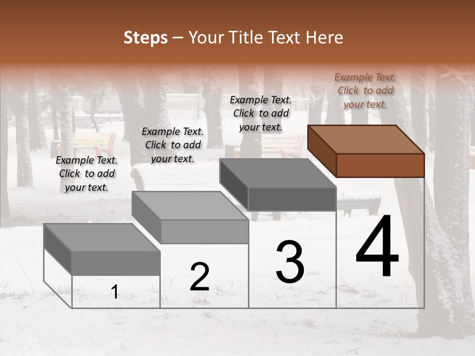 Silence Landscape Light PowerPoint Template