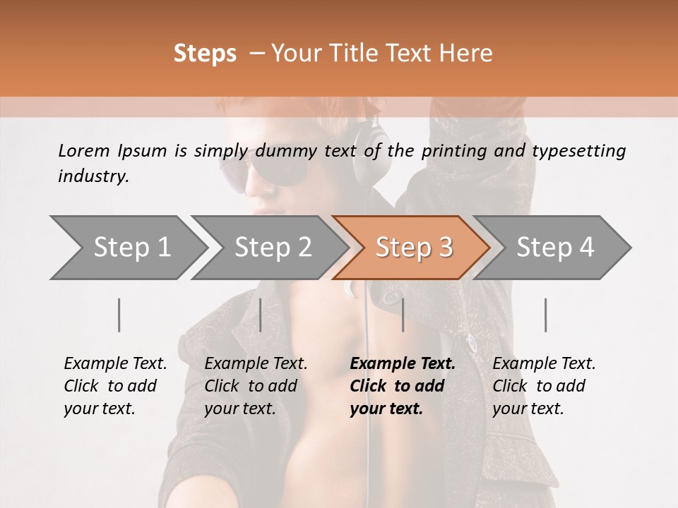 Technique Person Grace PowerPoint Template