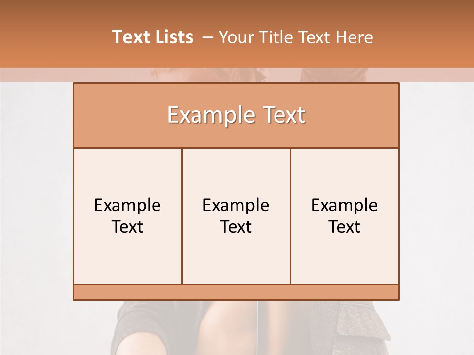 Technique Person Grace PowerPoint Template