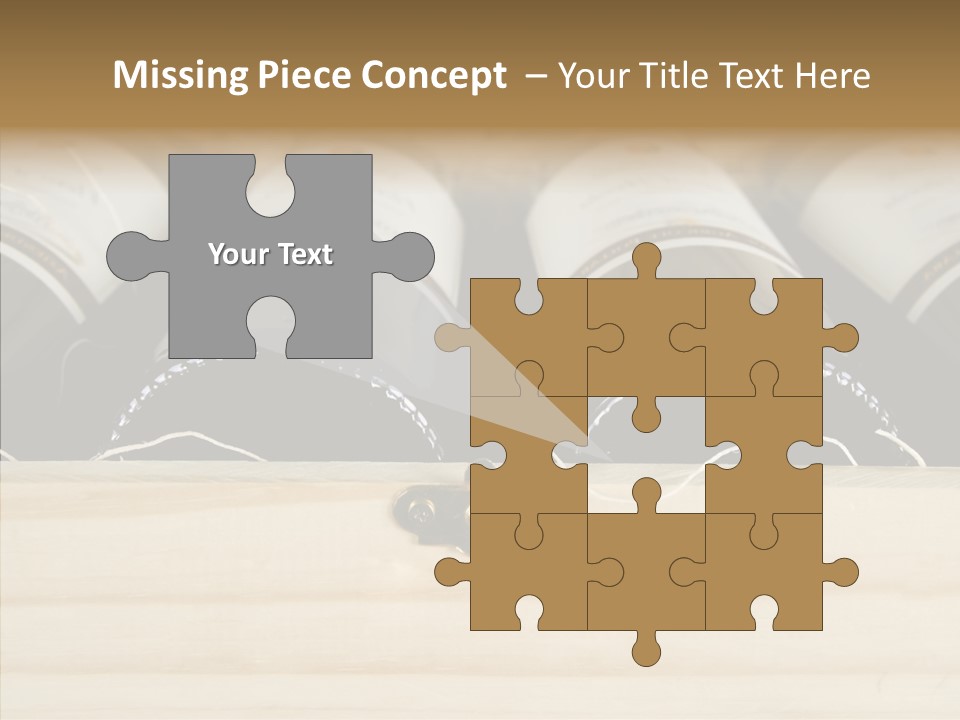 Dinner Cellar Etiquette PowerPoint Template