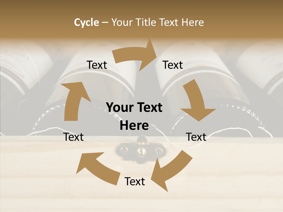 Dinner Cellar Etiquette PowerPoint Template
