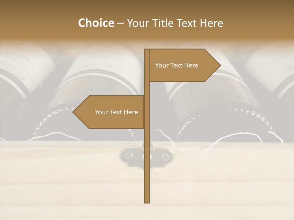 Dinner Cellar Etiquette PowerPoint Template