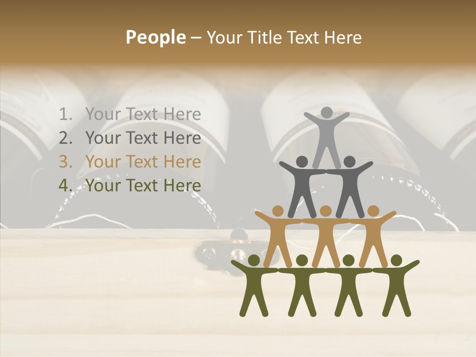 Dinner Cellar Etiquette PowerPoint Template