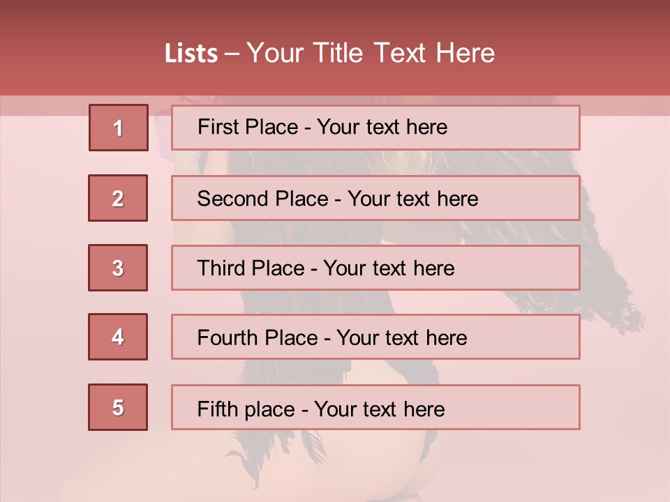 Sexual Design Yellow PowerPoint Template