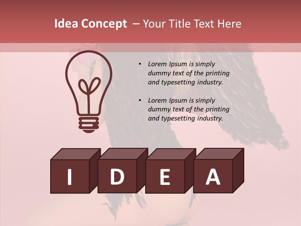 Sexual Design Yellow PowerPoint Template