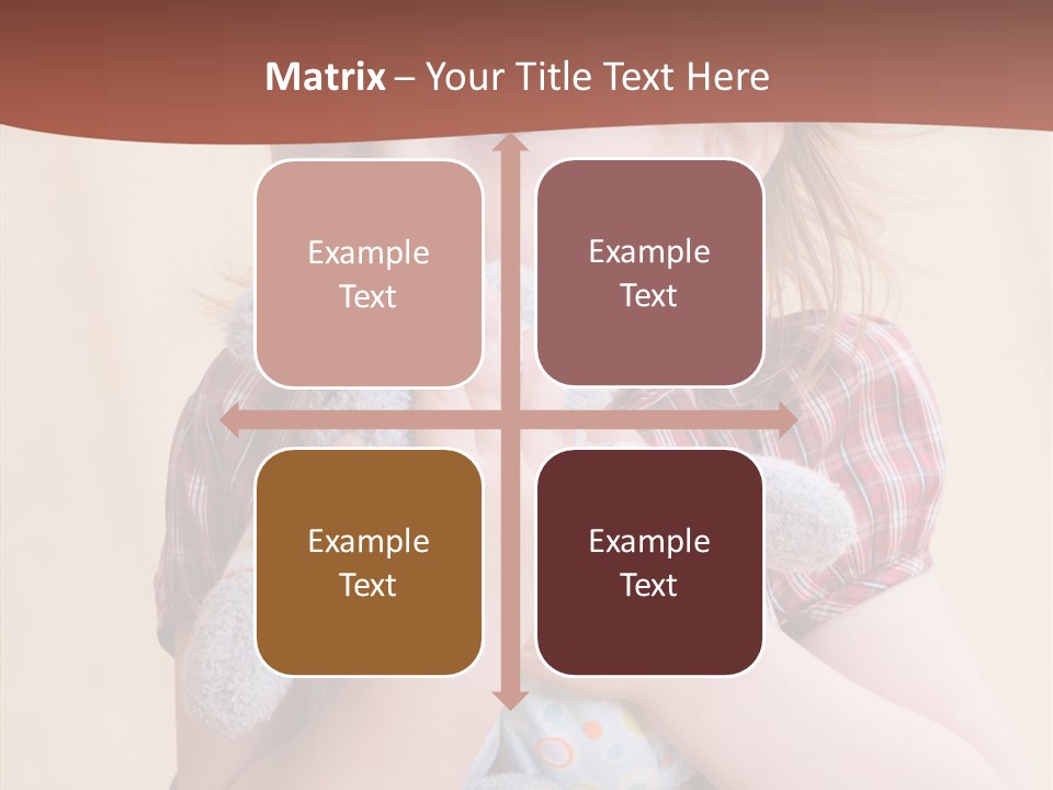 Girls Human Beauty PowerPoint Template