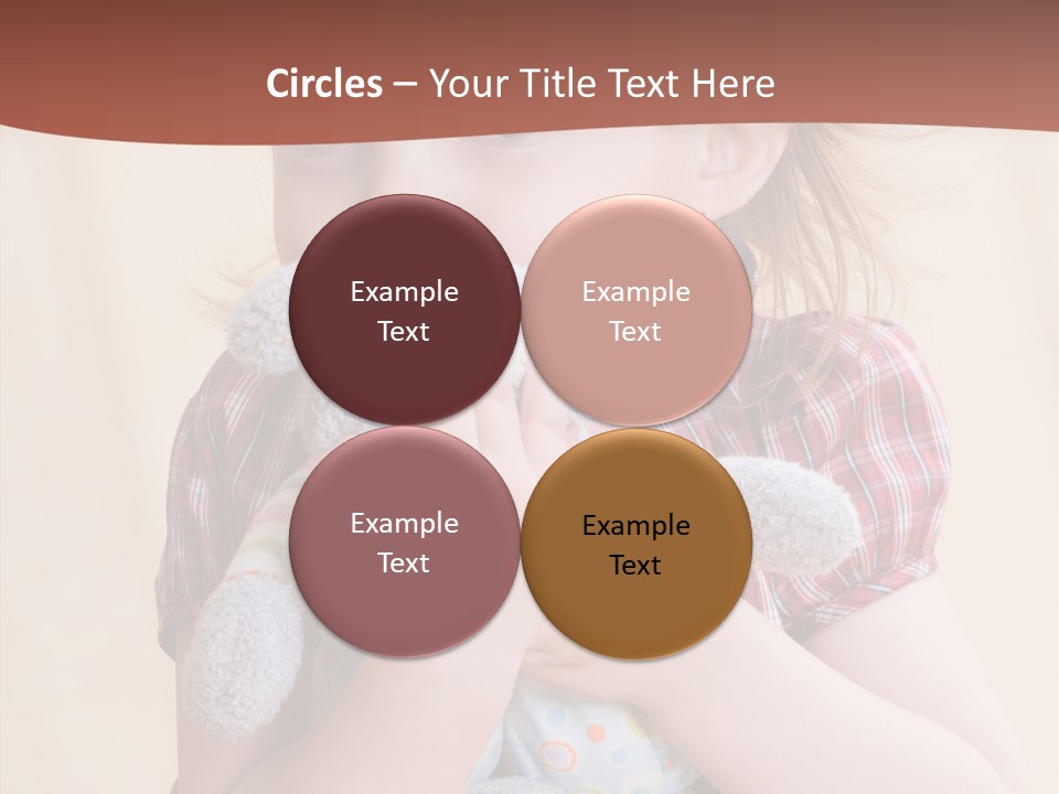 Girls Human Beauty PowerPoint Template