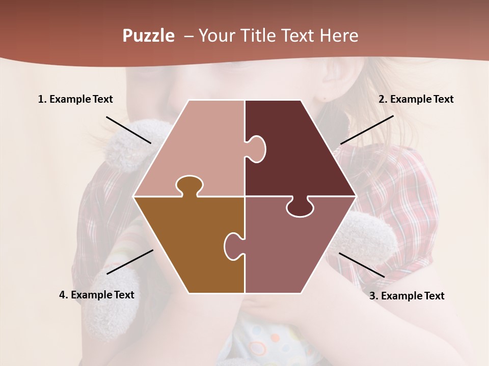 Girls Human Beauty PowerPoint Template