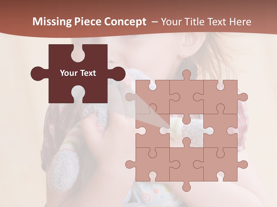 Girls Human Beauty PowerPoint Template